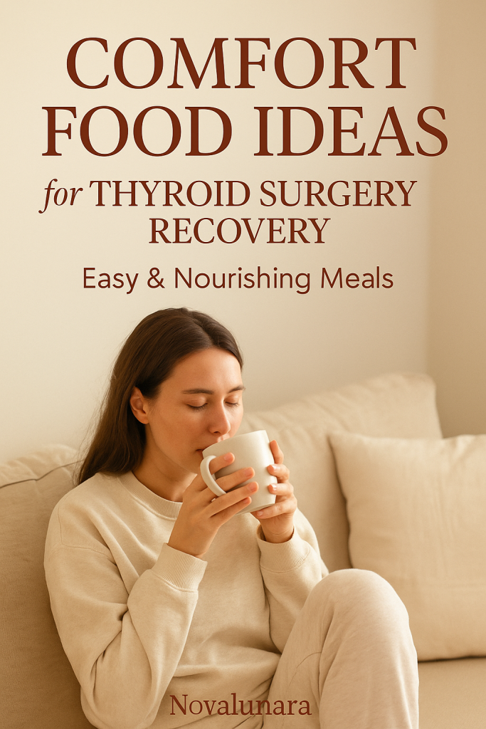 women drinking soup _nourich and comfort food for thyroid surgery recovery