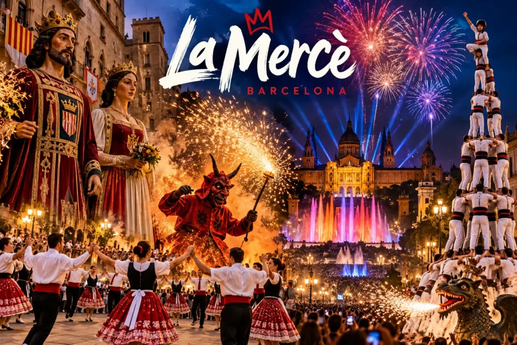 Barcelona en las Fiestas de la Mercè 2026